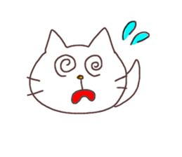 siroiro cat sticker #9648646