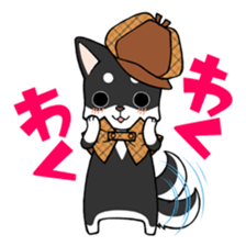DETECTIVE DOG MONA sticker #9648688