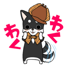 DETECTIVE DOG MONA sticker #9648688