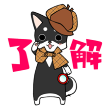 DETECTIVE DOG MONA sticker #9648713