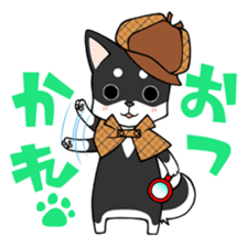 DETECTIVE DOG MONA sticker #9648719