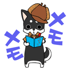 DETECTIVE DOG MONA sticker #9648725