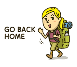 Go back home Sticker 2016 sticker #9648827