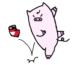 Handy Piggy's Reaction sticker #9649245
