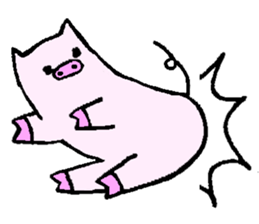 Handy Piggy's Reaction sticker #9649261