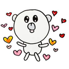 MOGUMOGU-LOVE LOVE LOVE sticker #9649513