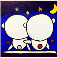 MOGUMOGU-LOVE LOVE LOVE sticker #9649527