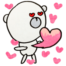 MOGUMOGU-LOVE LOVE LOVE sticker #9649530