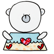 MOGUMOGU-LOVE LOVE LOVE sticker #9649533