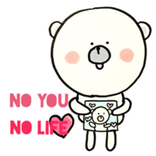 MOGUMOGU-LOVE LOVE LOVE sticker #9649535