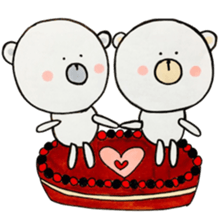 MOGUMOGU-LOVE LOVE LOVE sticker #9649537