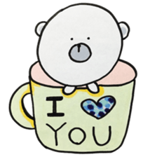 MOGUMOGU-LOVE LOVE LOVE sticker #9649541