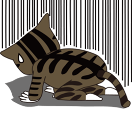3feetcat BB sticker #9649886