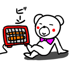 @communication bear Sticker [Winter] sticker #9650024