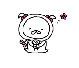 Ribon and Pichin sticker #9650744