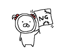 Ribon and Pichin sticker #9650759