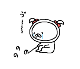 Ribon and Pichin sticker #9650782