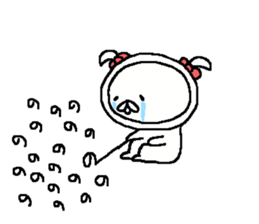 Ribon and Pichin sticker #9650783