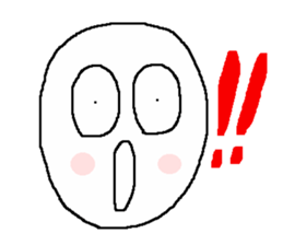 Pleasant face sticker sticker #9651472