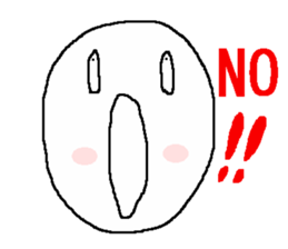 Pleasant face sticker sticker #9651496