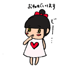 kawaii (odango) girl sticker #9651565