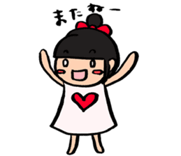 kawaii (odango) girl sticker #9651567