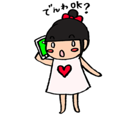 kawaii (odango) girl sticker #9651572