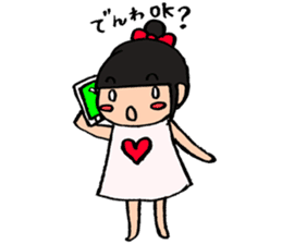 kawaii (odango) girl sticker #9651572