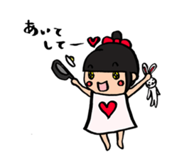 kawaii (odango) girl sticker #9651573