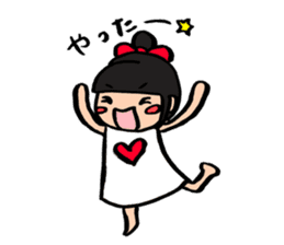 kawaii (odango) girl sticker #9651574