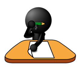 Kuroko-men for tests sticker #9651972