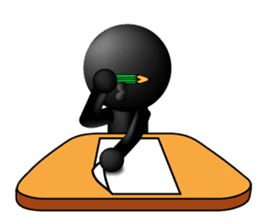 Kuroko-men for tests sticker #9651972