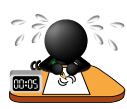 Kuroko-men for tests sticker #9651975