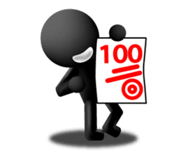 Kuroko-men for tests sticker #9651986