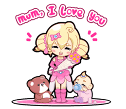 Pink Pink Childhood(For Mother's Day) sticker #9652152