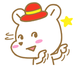 Little Bear Red Hat sticker #9653072