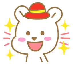 Little Bear Red Hat sticker #9653078