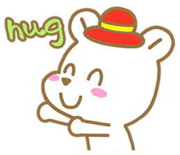 Little Bear Red Hat sticker #9653080