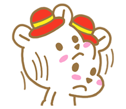 Little Bear Red Hat sticker #9653085