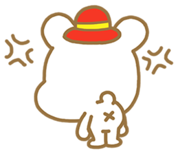 Little Bear Red Hat sticker #9653086