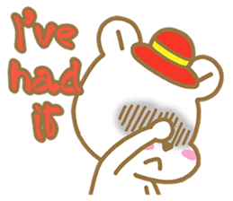 Little Bear Red Hat sticker #9653087