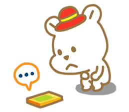 Little Bear Red Hat sticker #9653089