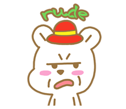 Little Bear Red Hat sticker #9653098