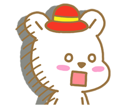 Little Bear Red Hat sticker #9653100
