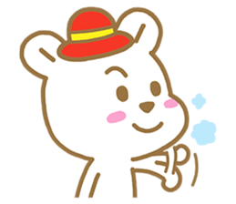 Little Bear Red Hat sticker #9653104