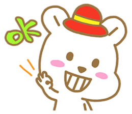 Little Bear Red Hat sticker #9653106