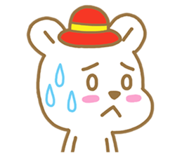 Little Bear Red Hat sticker #9653107