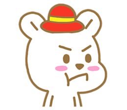 Little Bear Red Hat sticker #9653108