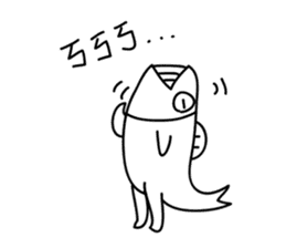 Whitefish & white sea cucumber sticker #9653156