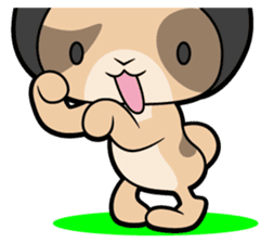 Rabbits as rice cakes sticker #9653199